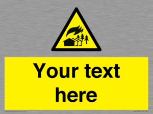 Custom Warning: Large scale fire zone